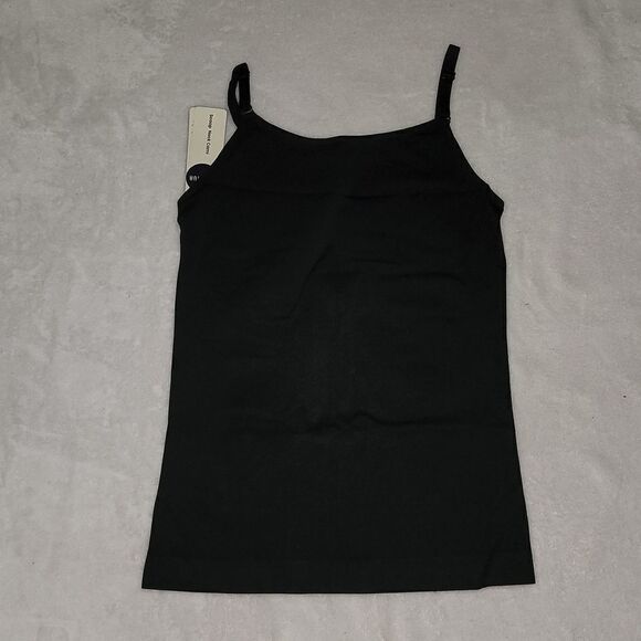 NWT Empetua All Day Every Day Scoop Neck Cami Black - Picture 4 of 7